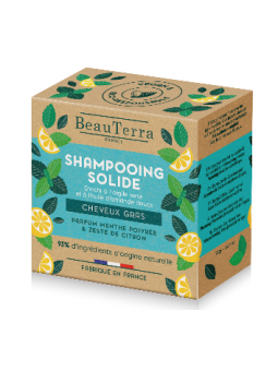 CHAMPÚ SÓLIDO MENTA - 75 gr