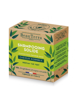 CHAMPÚ SÓLIDO TÉ VERDE - 75 gr